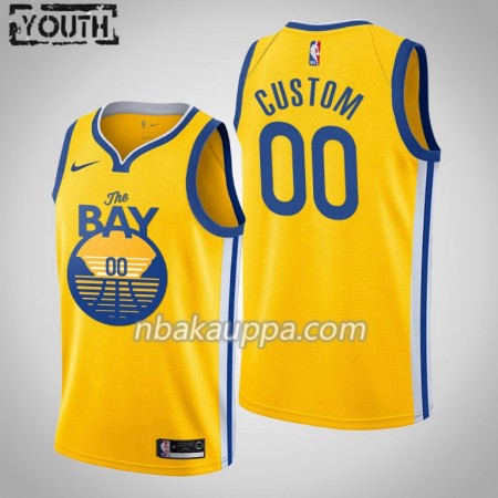 Golden State Warriors Custom Nike 2019-2020 Statement Edition Pelipaidat Swingman - Lasten